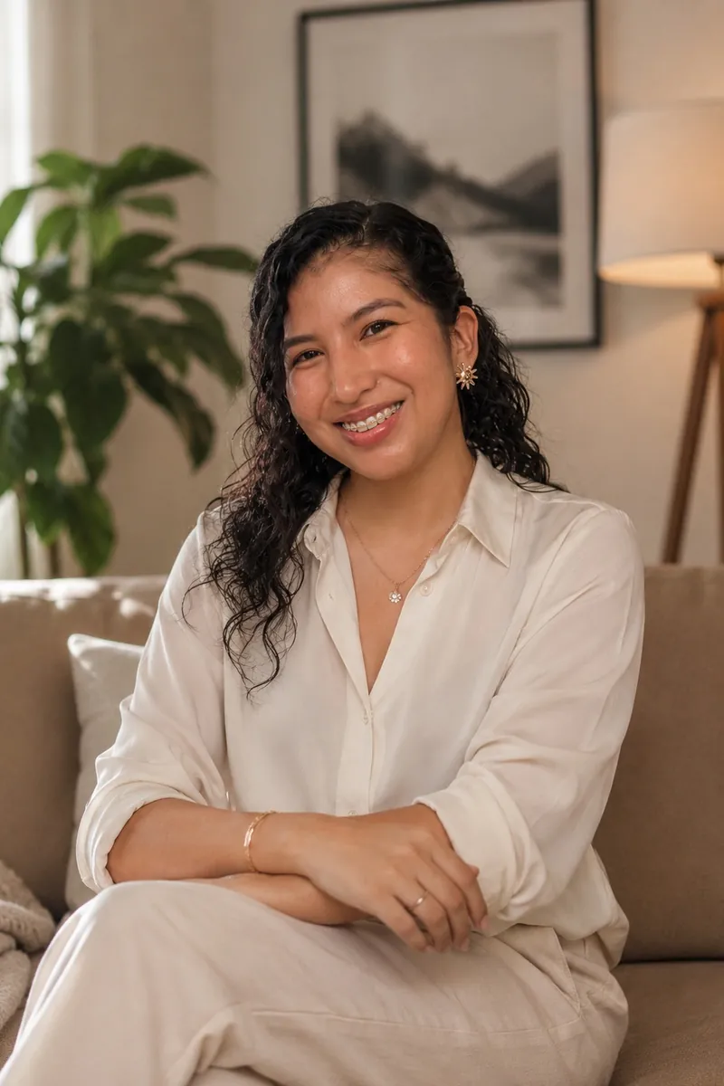 Retrato de la psicóloga Johana Ortiz